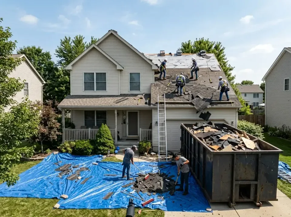 roof-replacement-debris-remova-004 — frequently asked questions, Cheapest Dumpster Rentals in Middleton, ID